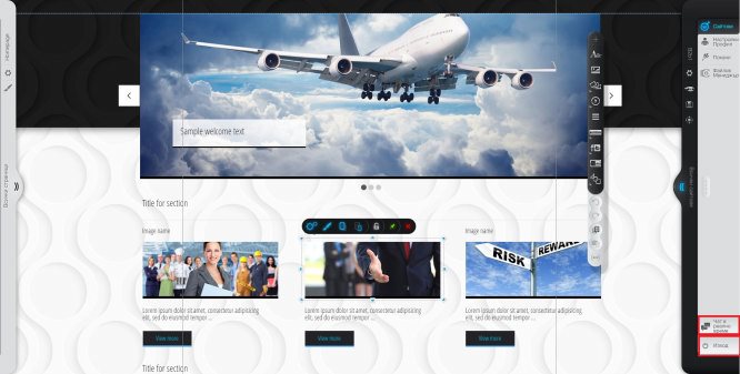 Log out and Send feedback buttons